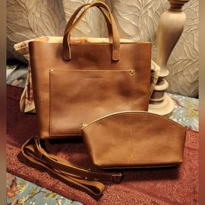 PLG Honey Medium Classic Crossbody Set